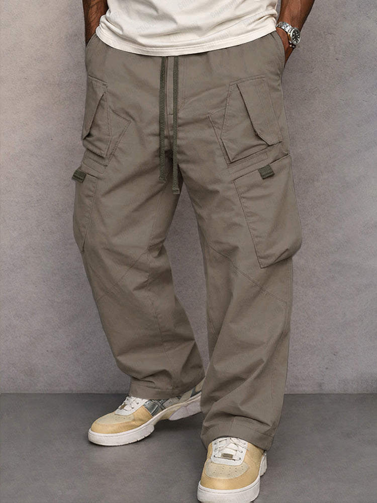 Leo - Utility Straight-Leg Cargo Pants