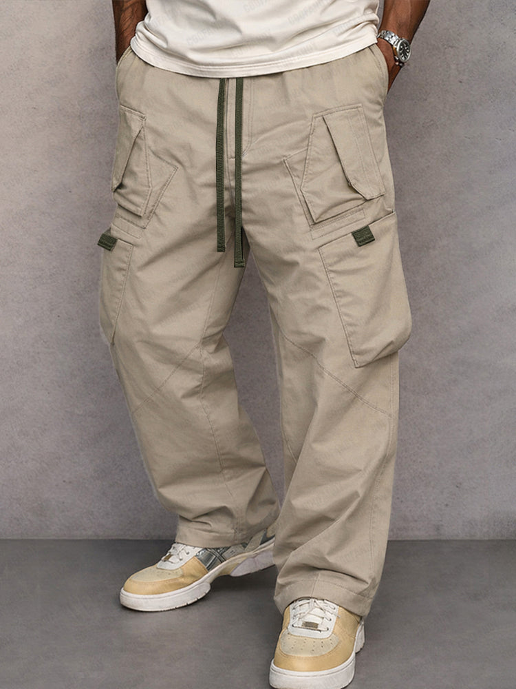 Leo - Utility Straight-Leg Cargo Pants
