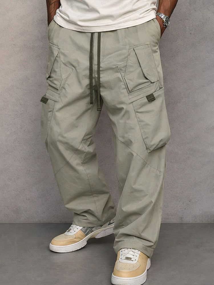 Leo - Utility Straight-Leg Cargo Pants