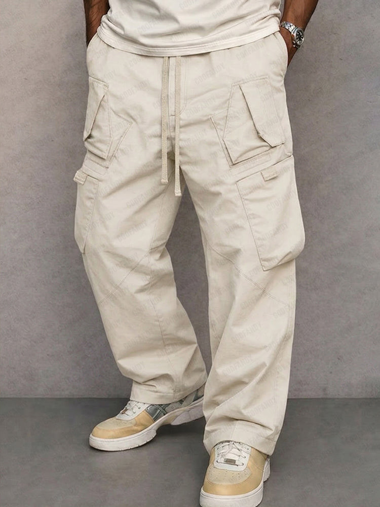 Leo - Utility Straight-Leg Cargo Pants