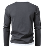 Alwin | Camiseta Premium de Manga Larga en Algodón Peinado