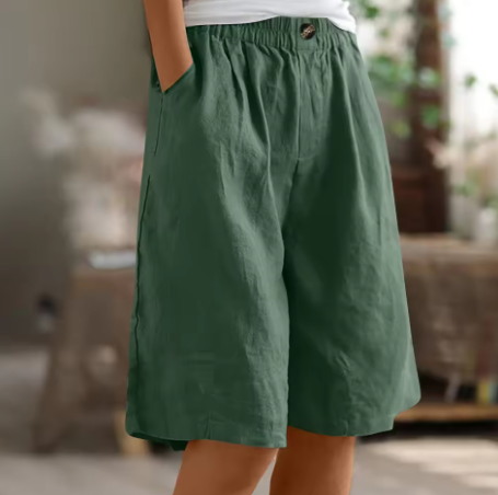 Harri - Pantalones Cortos Amplios para Ocio