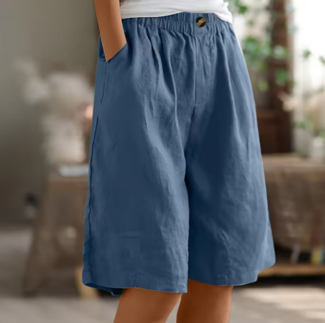 Harri - Pantalones Cortos Amplios para Ocio