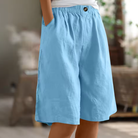 Harri - Pantalones Cortos Amplios para Ocio