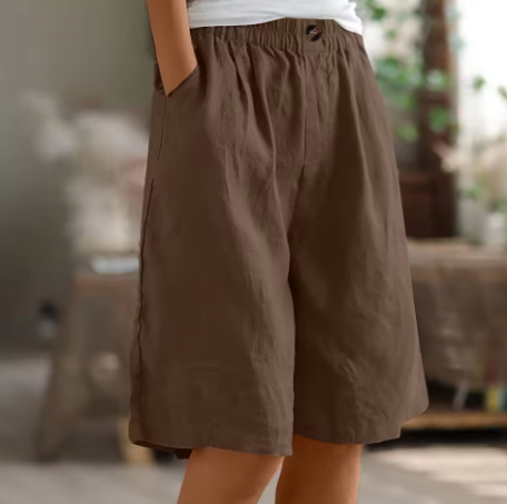 Harri - Pantalones Cortos Amplios para Ocio
