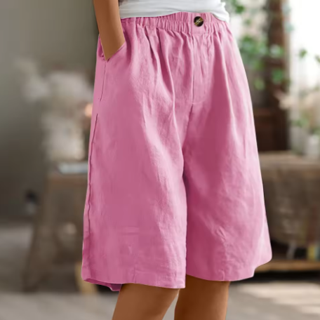 Harri - Pantalones Cortos Amplios para Ocio