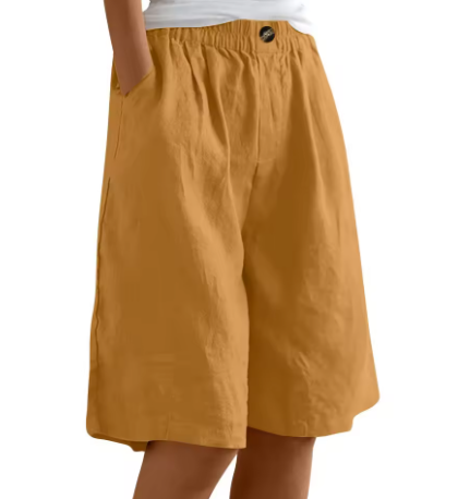 Harri - Pantalones Cortos Amplios para Ocio