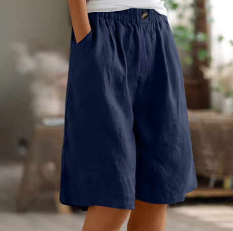 Harri - Pantalones Cortos Amplios para Ocio