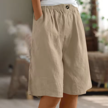 Harri - Pantalones Cortos Amplios para Ocio