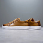 Enzo | Zapatillas de cuero para caballero