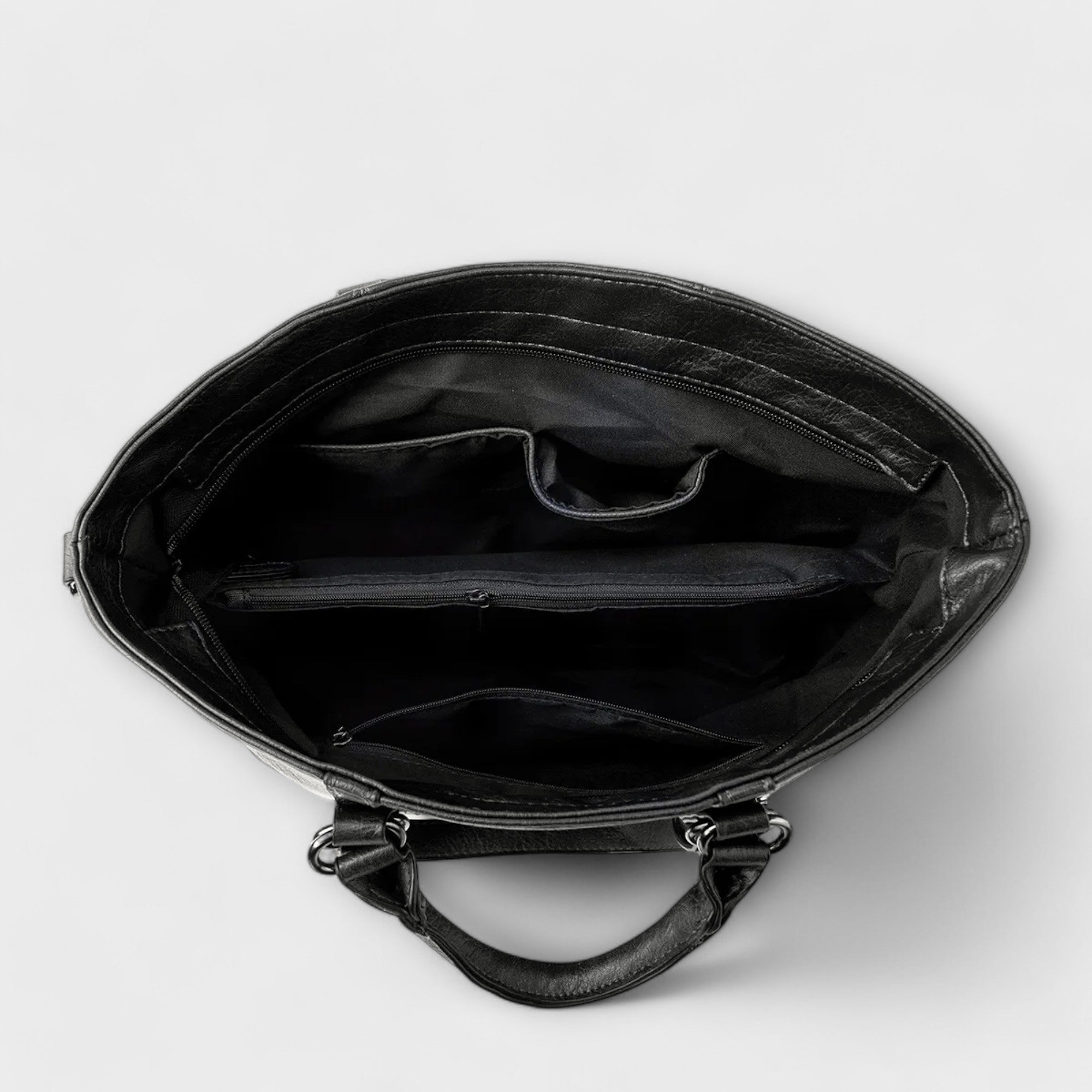 Olivia - Amplio bolso de cuero
