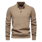 Konrad | Suéter sofisticado para hombres con detalle de botones