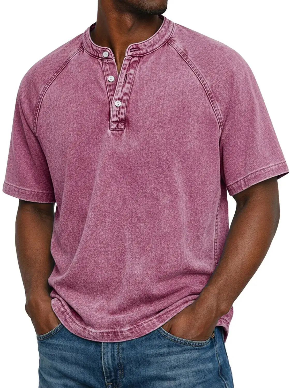 Lukas | Camisa vintage de botones para hombre