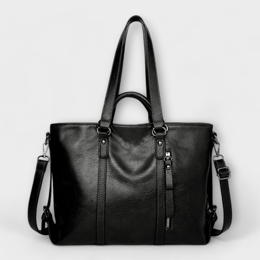 Olivia - Amplio bolso de cuero