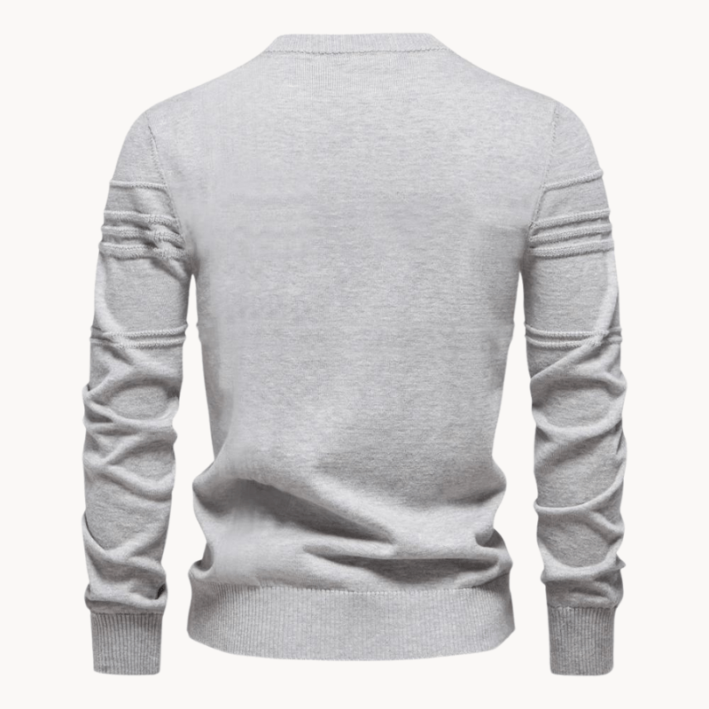 Burkhard | Suéter Elegante para Hombre con Estampado a Cuadros