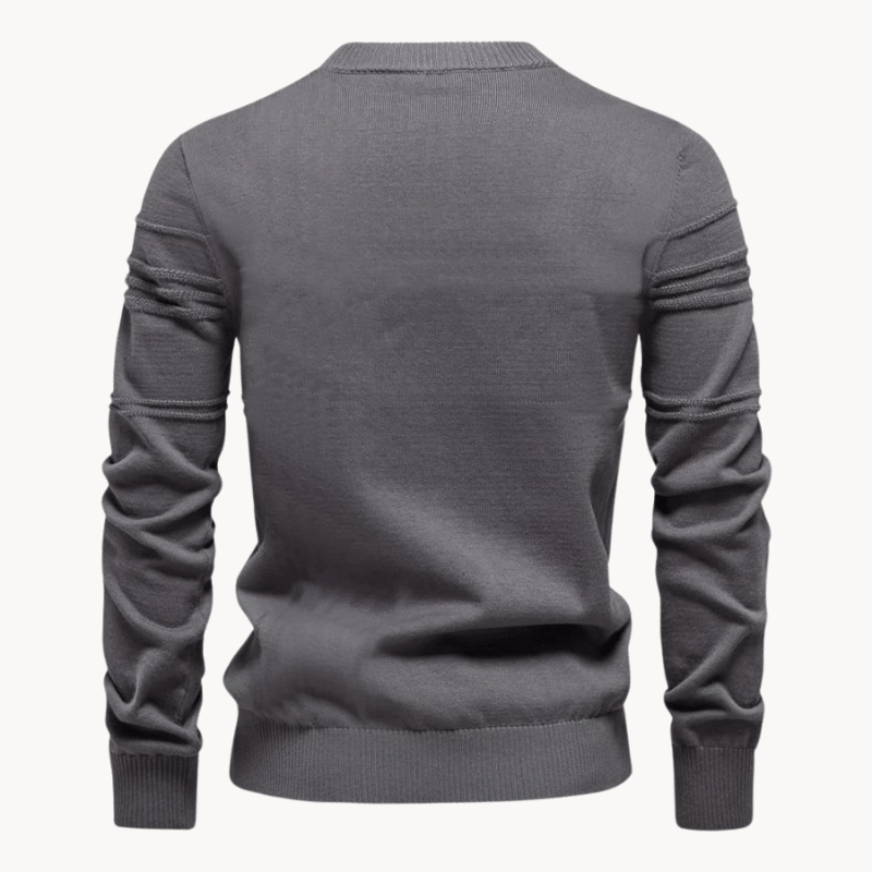 Burkhard | Suéter Elegante para Hombre con Estampado a Cuadros