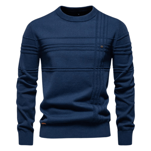 Burkhard | Suéter Elegante para Hombre con Estampado a Cuadros