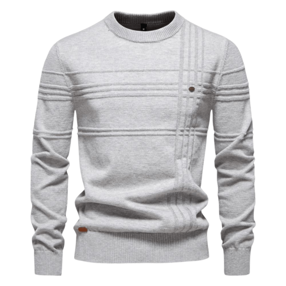 Burkhard | Suéter Elegante para Hombre con Estampado a Cuadros