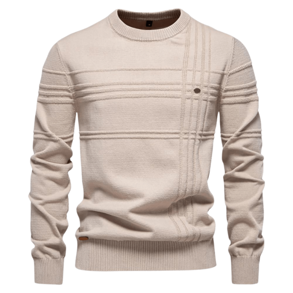 Burkhard | Suéter Elegante para Hombre con Estampado a Cuadros