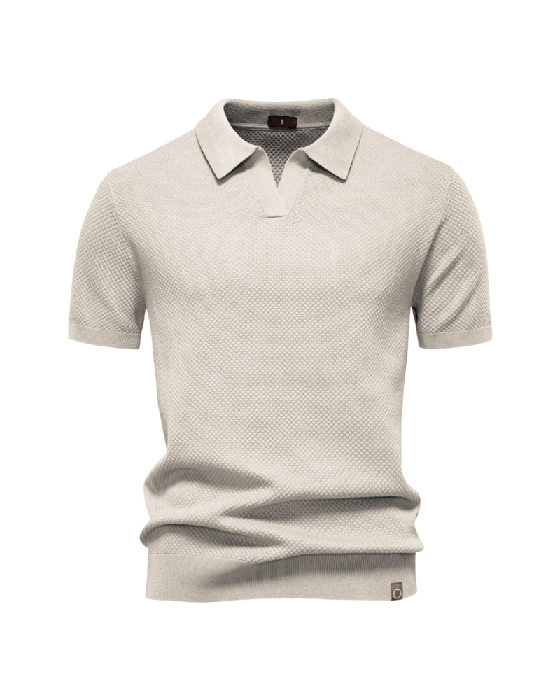 Agosto | Camiseta Polo Casual con Estructura