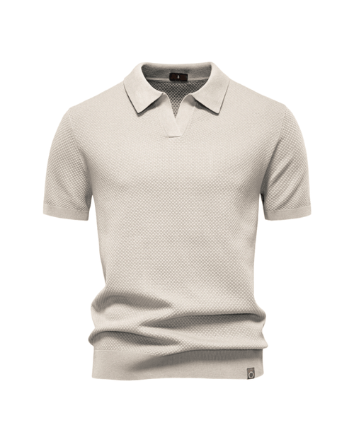 Agosto | Camiseta Polo Casual con Estructura