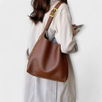 Olivia – Sofisticada bolsa de hombro de cuero