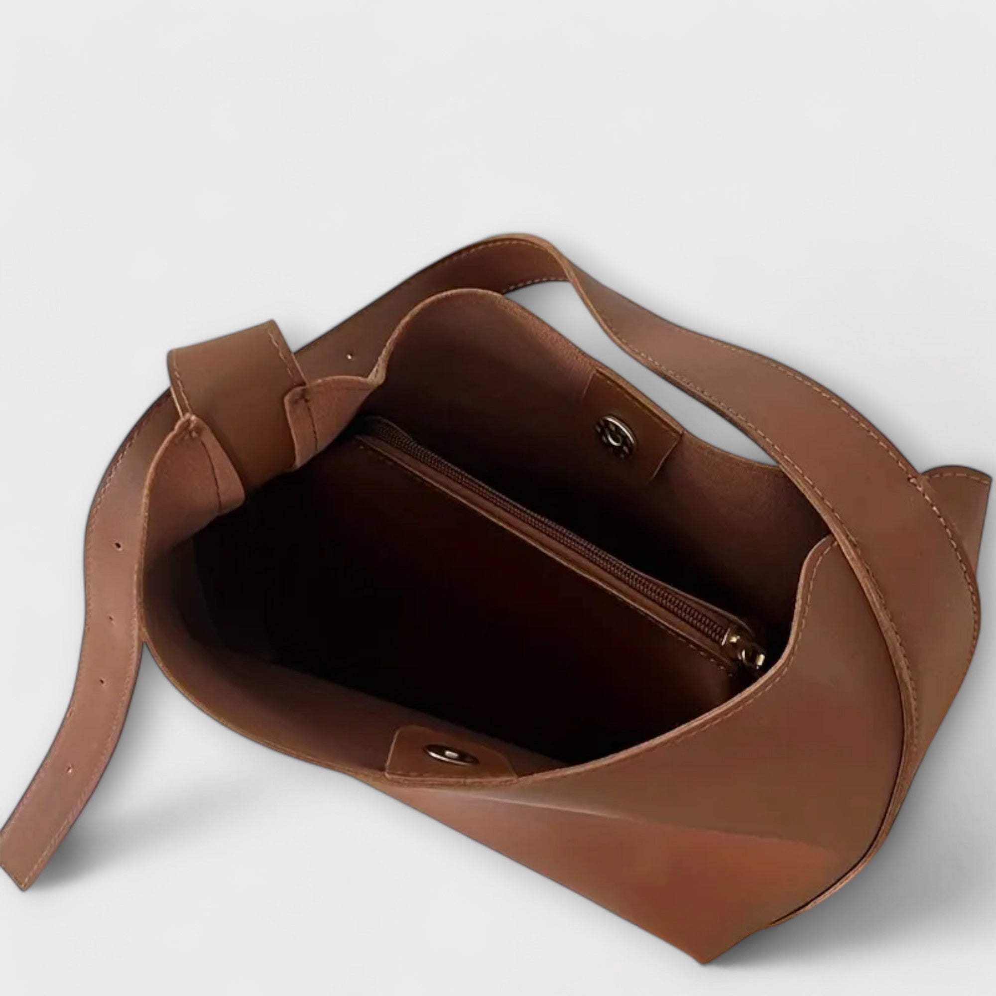 Olivia – Sofisticada bolsa de hombro de cuero