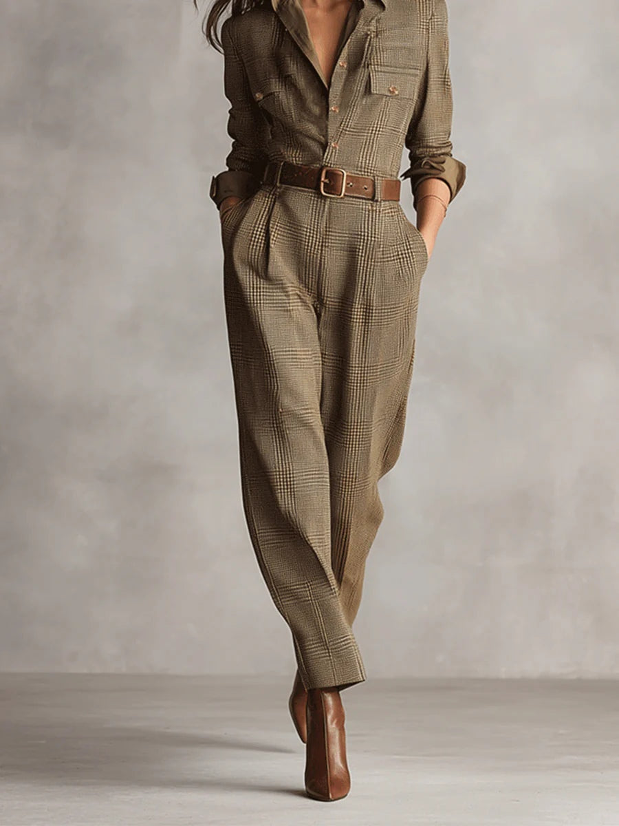 Lucinda – Elegante Mono de Tweed