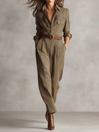 Lucinda – Elegante Mono de Tweed