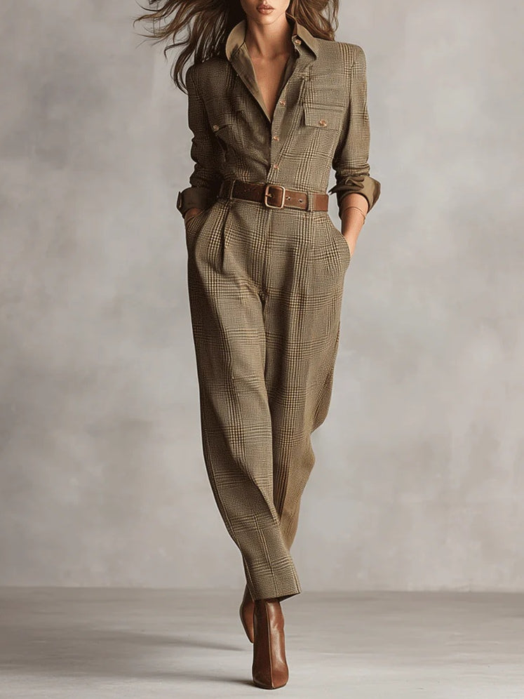 Lucinda – Elegante Mono de Tweed
