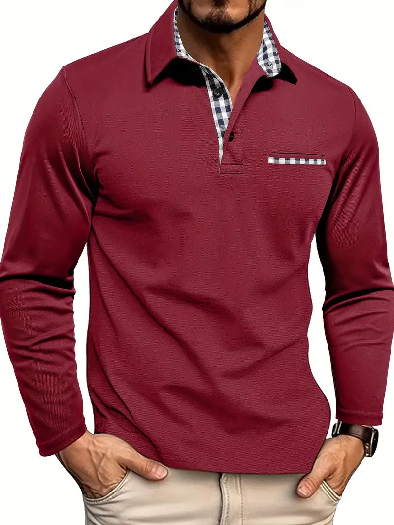 Piter - Camisa Polo de Manga Larga