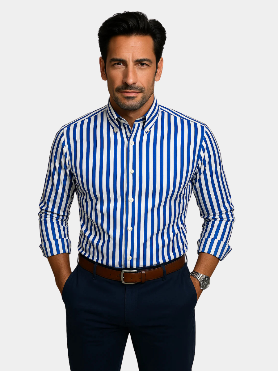 Klauf | Camisa de rayas masculina