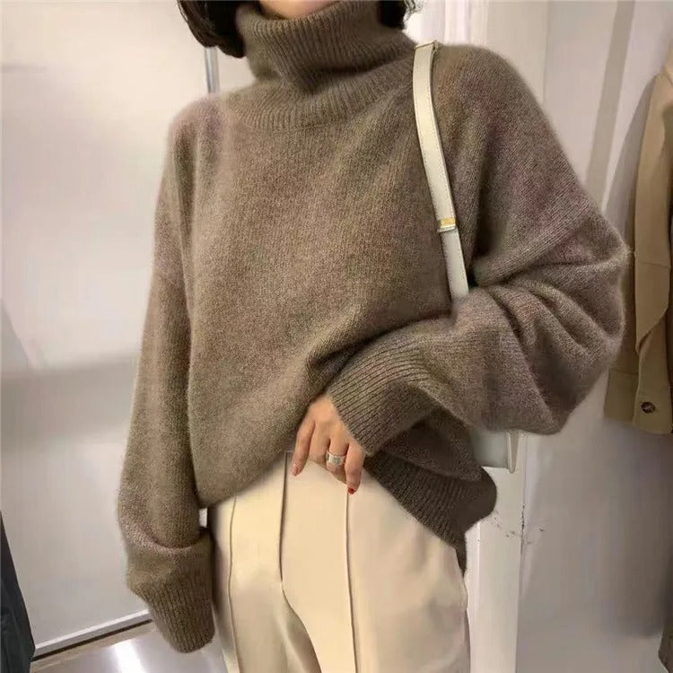 MIRA I Suéter de Cuello Alto Elegante
