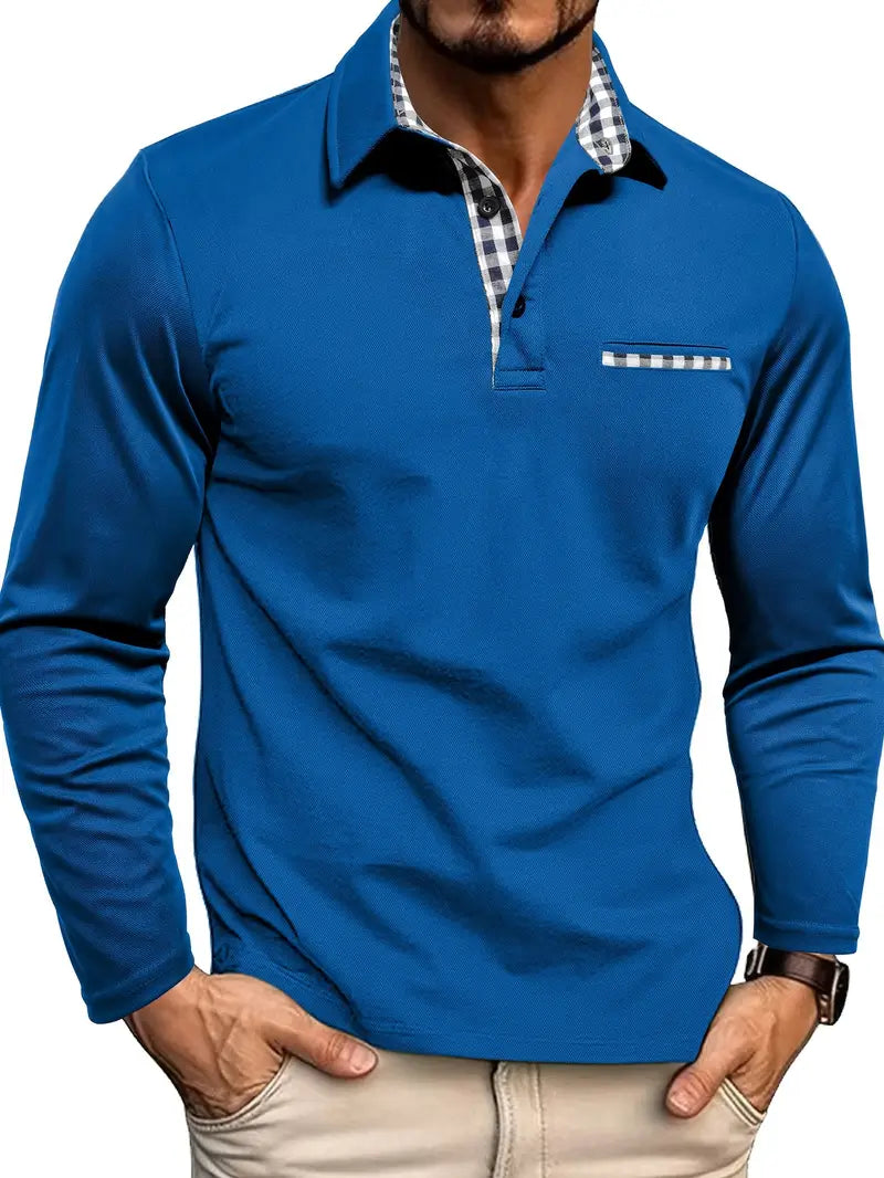 Piter - Camisa Polo de Manga Larga