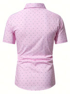 GIULIO | CAMISA VERANIEGA CON DISEÑO ESTAMPADO
