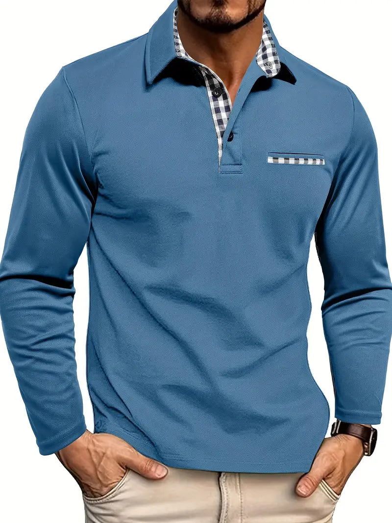 Piter - Camisa Polo de Manga Larga