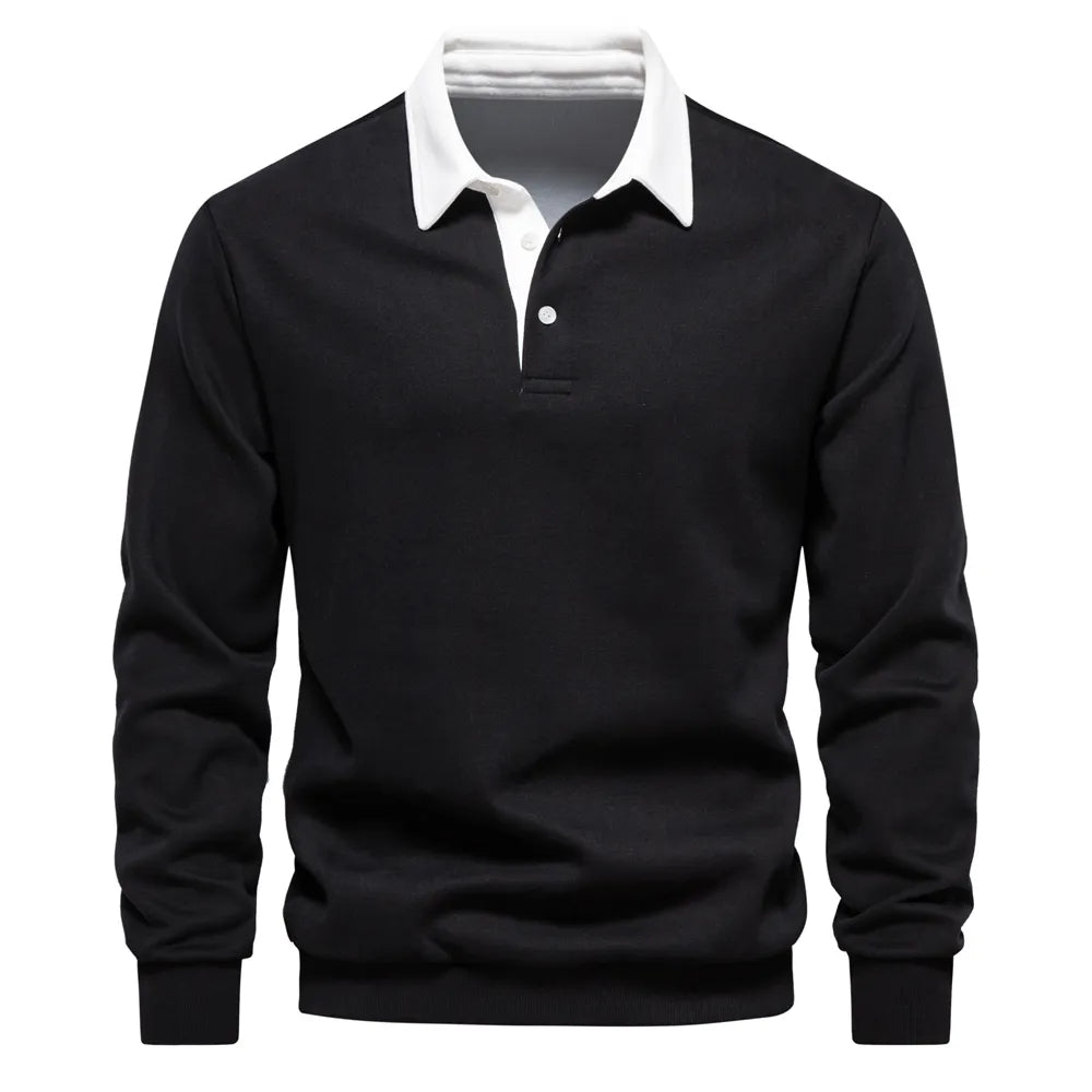 Raphael | Clásica Camiseta Polo de Rugby para Hombre