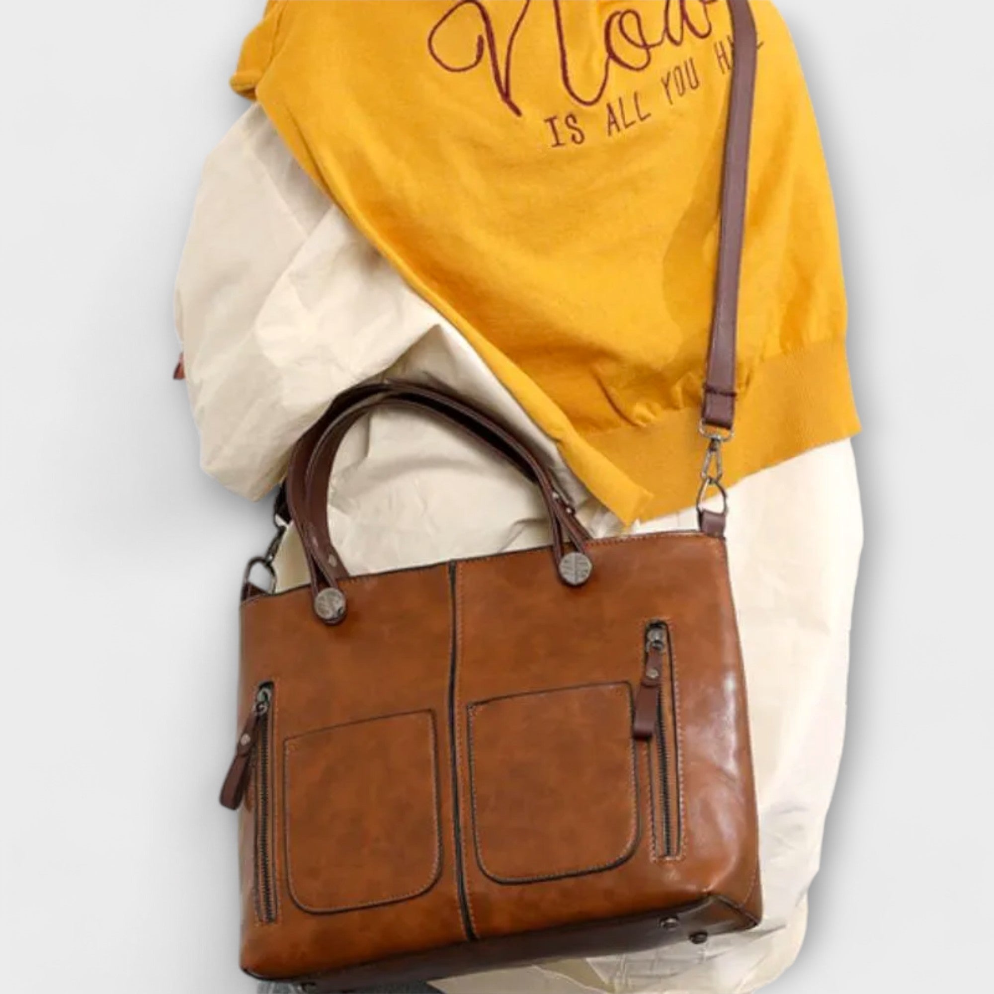Lora - Bolsa de Cuero Elegante