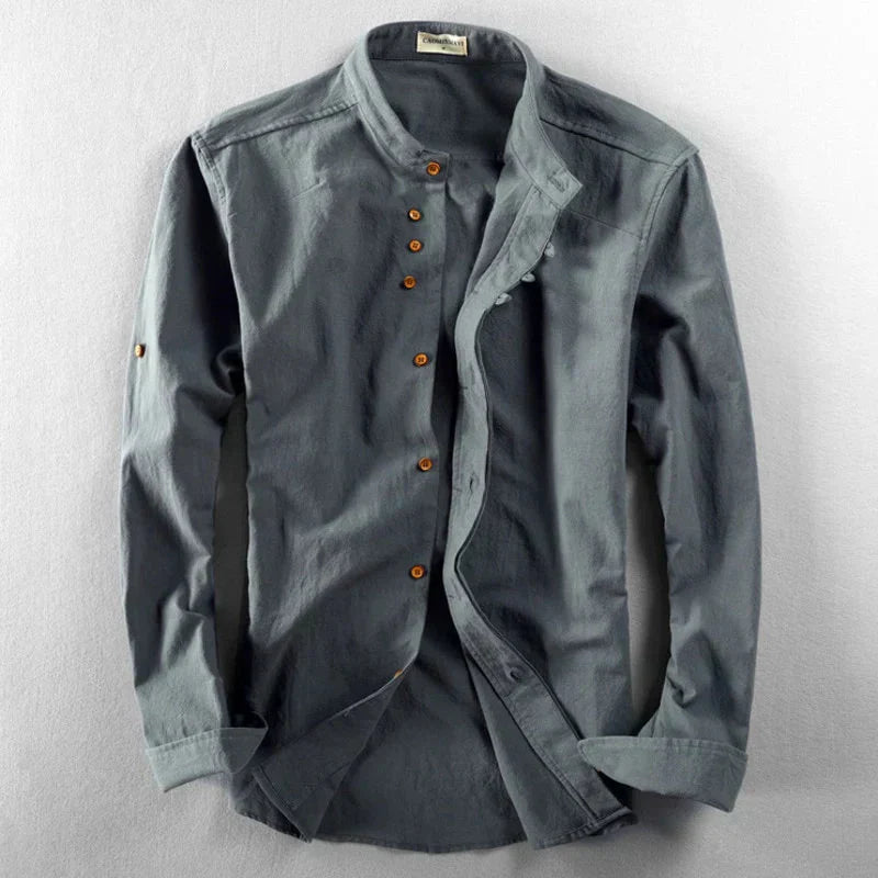 Camisa 'Katana' de Estilo Japonés para Hombres