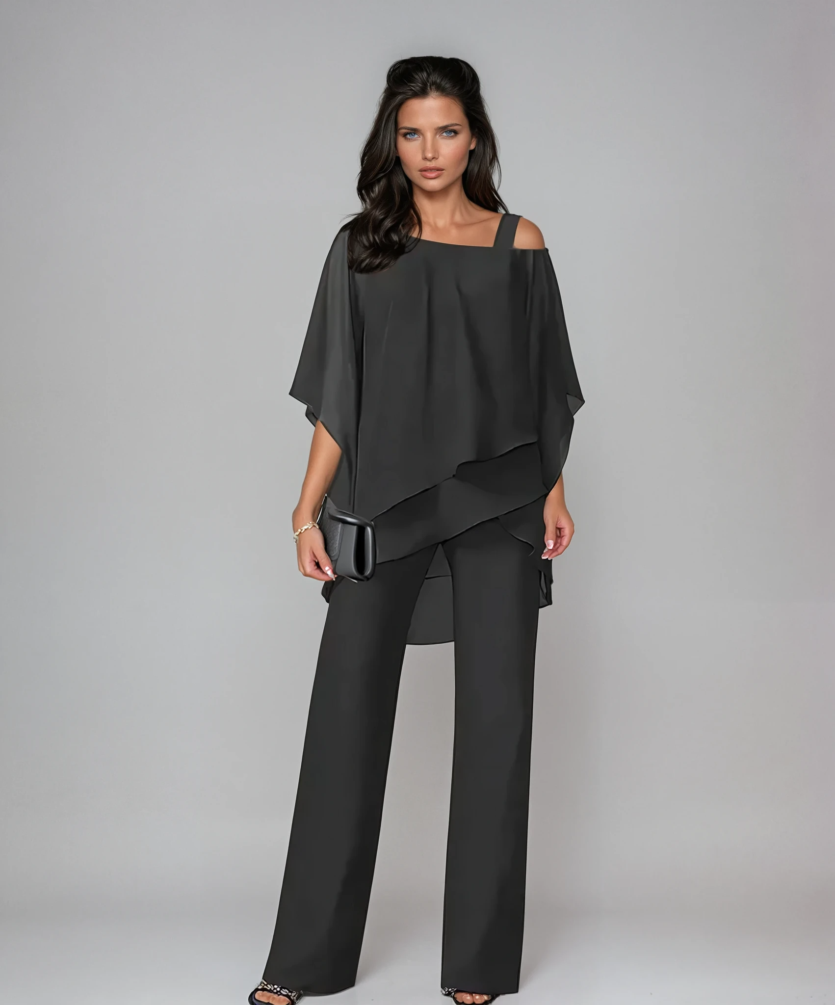 Mariella™ Conjunto de Dos Piezas con Capas