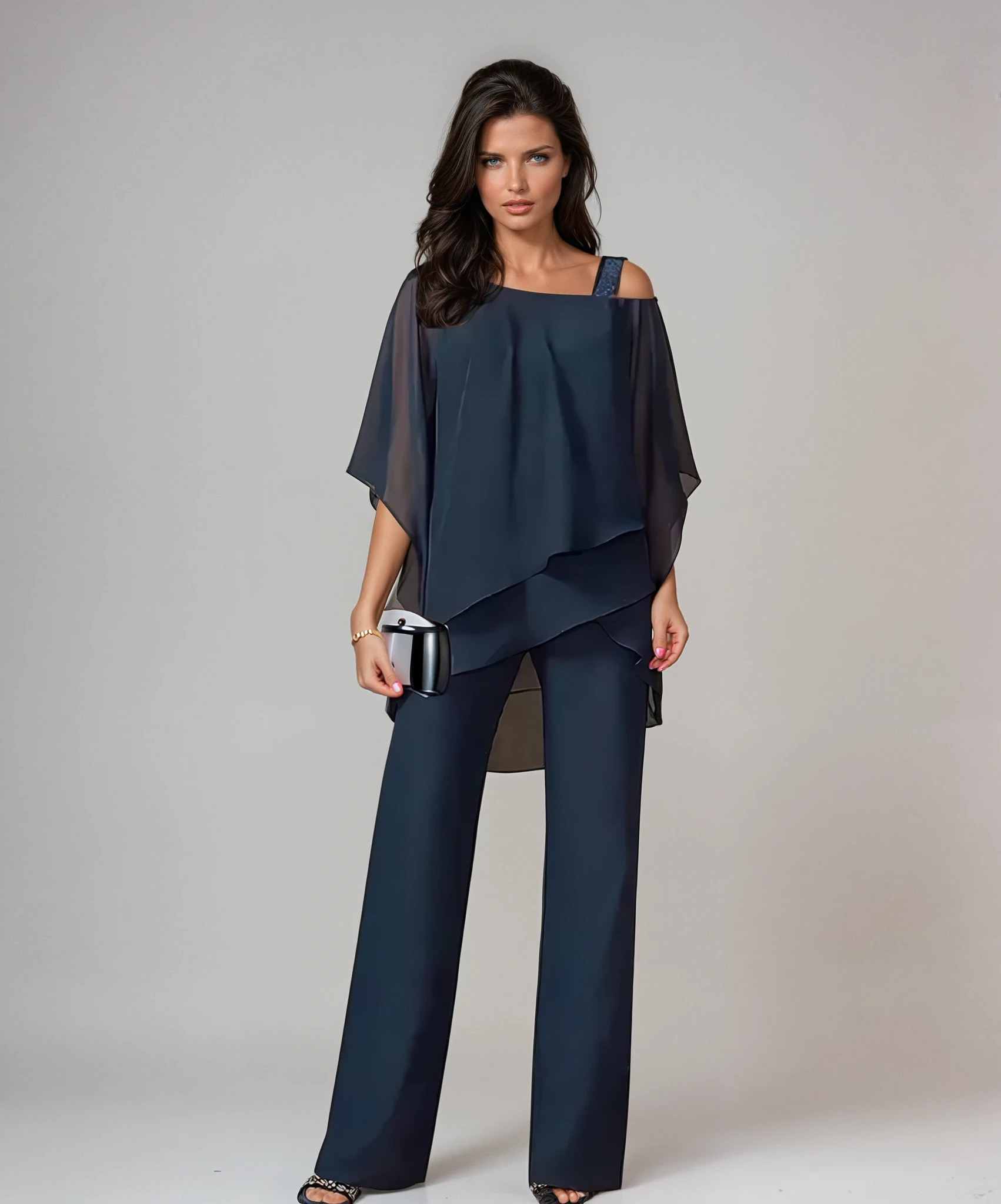 Mariella™ Conjunto de Dos Piezas con Capas