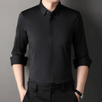 Lukas | Camisa Antarrugas de Stretch para Hombre