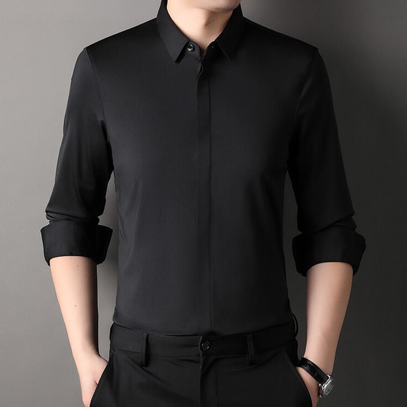 Lukas | Camisa Antarrugas de Stretch para Hombre